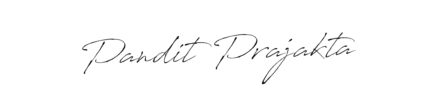Make a beautiful signature design for name Pandit Prajakta. With this signature (Antro_Vectra) style, you can create a handwritten signature for free. Pandit Prajakta signature style 6 images and pictures png