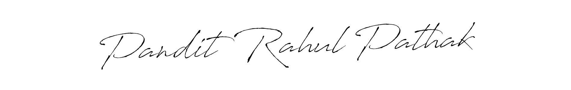 How to make Pandit Rahul Pathak name signature. Use Antro_Vectra style for creating short signs online. This is the latest handwritten sign. Pandit Rahul Pathak signature style 6 images and pictures png