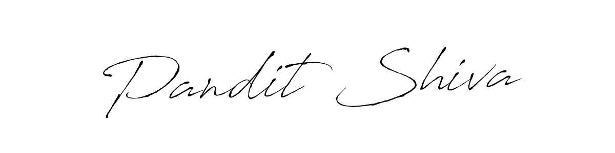 How to make Pandit Shiva name signature. Use Antro_Vectra style for creating short signs online. This is the latest handwritten sign. Pandit Shiva signature style 6 images and pictures png