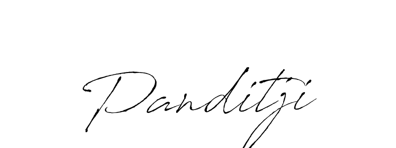 Antro_Vectra is a professional signature style that is perfect for those who want to add a touch of class to their signature. It is also a great choice for those who want to make their signature more unique. Get Panditji name to fancy signature for free. Panditji signature style 6 images and pictures png