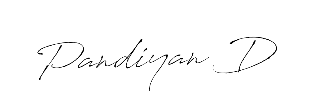 Pandiyan D stylish signature style. Best Handwritten Sign (Antro_Vectra) for my name. Handwritten Signature Collection Ideas for my name Pandiyan D. Pandiyan D signature style 6 images and pictures png