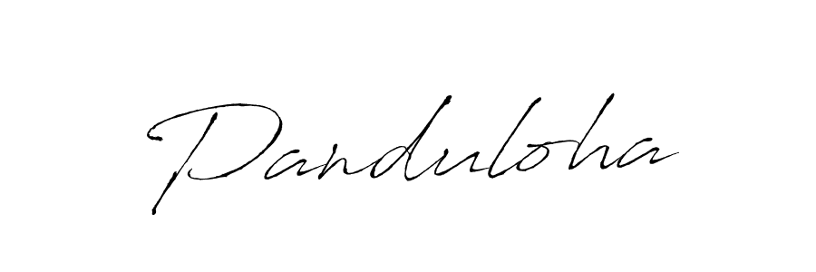 You should practise on your own different ways (Antro_Vectra) to write your name (Panduloha) in signature. don't let someone else do it for you. Panduloha signature style 6 images and pictures png