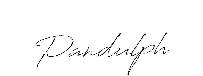 Make a beautiful signature design for name Pandulph. With this signature (Antro_Vectra) style, you can create a handwritten signature for free. Pandulph signature style 6 images and pictures png