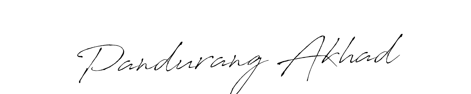 This is the best signature style for the Pandurang Akhad name. Also you like these signature font (Antro_Vectra). Mix name signature. Pandurang Akhad signature style 6 images and pictures png