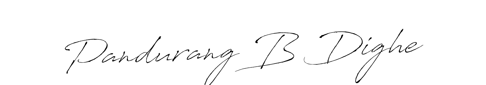 It looks lik you need a new signature style for name Pandurang B Dighe. Design unique handwritten (Antro_Vectra) signature with our free signature maker in just a few clicks. Pandurang B Dighe signature style 6 images and pictures png