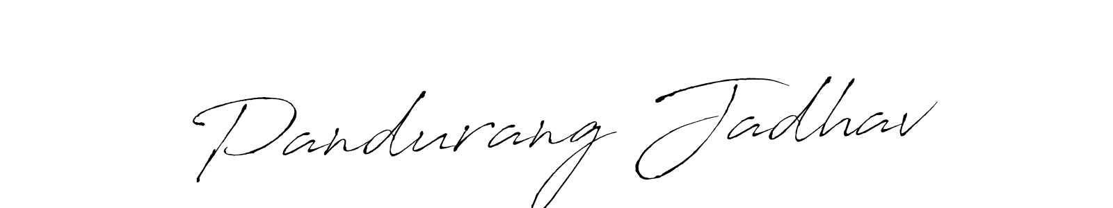 Use a signature maker to create a handwritten signature online. With this signature software, you can design (Antro_Vectra) your own signature for name Pandurang Jadhav. Pandurang Jadhav signature style 6 images and pictures png