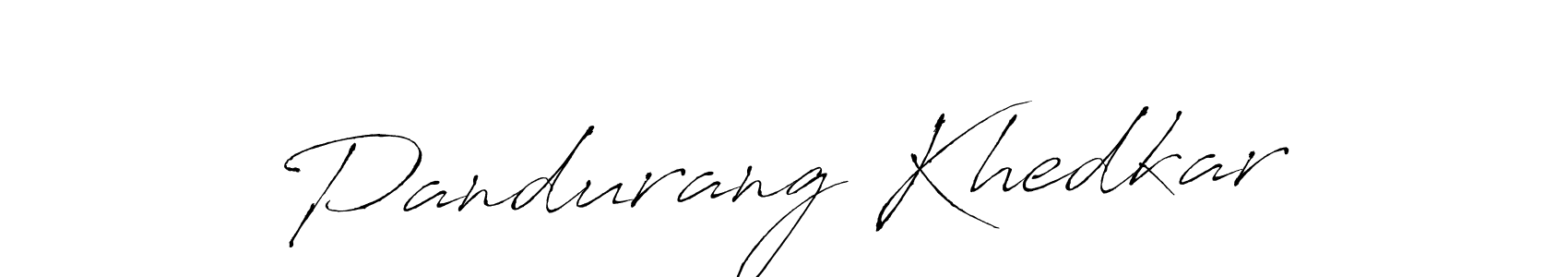 Pandurang Khedkar stylish signature style. Best Handwritten Sign (Antro_Vectra) for my name. Handwritten Signature Collection Ideas for my name Pandurang Khedkar. Pandurang Khedkar signature style 6 images and pictures png