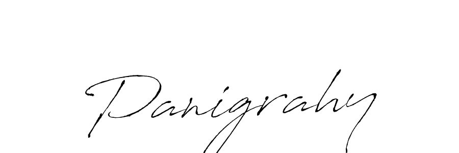 The best way (Antro_Vectra) to make a short signature is to pick only two or three words in your name. The name Panigrahy include a total of six letters. For converting this name. Panigrahy signature style 6 images and pictures png