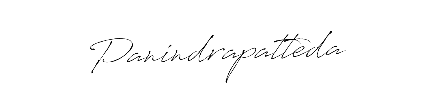 Similarly Antro_Vectra is the best handwritten signature design. Signature creator online .You can use it as an online autograph creator for name Panindrapatteda. Panindrapatteda signature style 6 images and pictures png