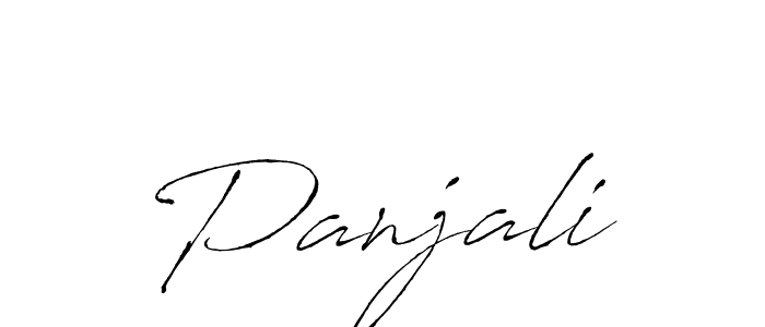 Create a beautiful signature design for name Panjali. With this signature (Antro_Vectra) fonts, you can make a handwritten signature for free. Panjali signature style 6 images and pictures png