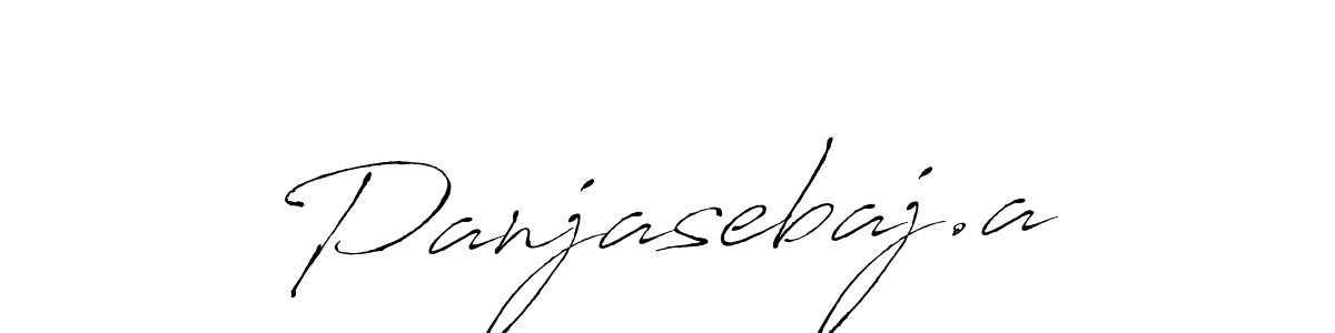 The best way (Antro_Vectra) to make a short signature is to pick only two or three words in your name. The name Panjasebaj.a include a total of six letters. For converting this name. Panjasebaj.a signature style 6 images and pictures png