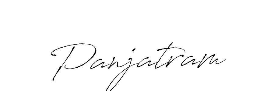 You should practise on your own different ways (Antro_Vectra) to write your name (Panjatram) in signature. don't let someone else do it for you. Panjatram signature style 6 images and pictures png