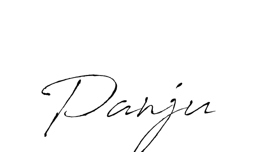 Create a beautiful signature design for name Panju. With this signature (Antro_Vectra) fonts, you can make a handwritten signature for free. Panju signature style 6 images and pictures png