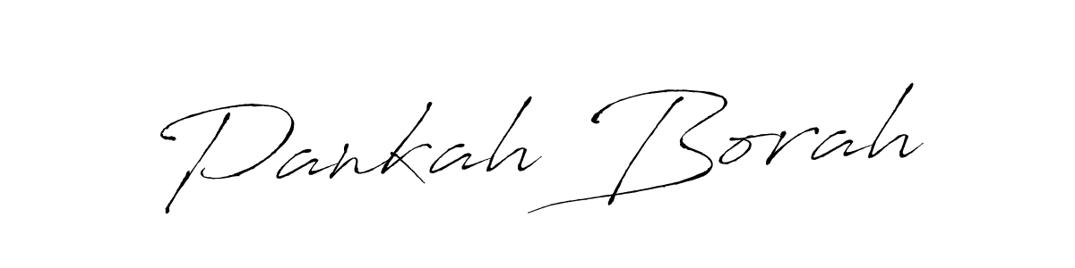 You should practise on your own different ways (Antro_Vectra) to write your name (Pankah Borah) in signature. don't let someone else do it for you. Pankah Borah signature style 6 images and pictures png