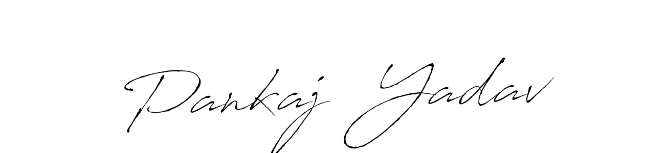 Use a signature maker to create a handwritten signature online. With this signature software, you can design (Antro_Vectra) your own signature for name Pankaj  Yadav. Pankaj  Yadav signature style 6 images and pictures png