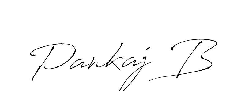 Antro_Vectra is a professional signature style that is perfect for those who want to add a touch of class to their signature. It is also a great choice for those who want to make their signature more unique. Get Pankaj B name to fancy signature for free. Pankaj B signature style 6 images and pictures png