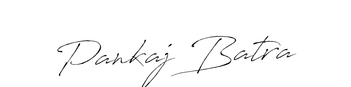 How to make Pankaj Batra name signature. Use Antro_Vectra style for creating short signs online. This is the latest handwritten sign. Pankaj Batra signature style 6 images and pictures png