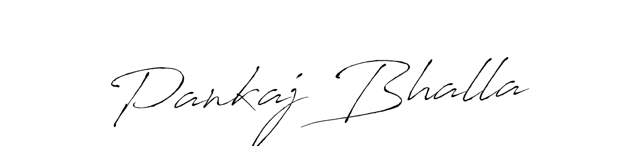 How to make Pankaj Bhalla signature? Antro_Vectra is a professional autograph style. Create handwritten signature for Pankaj Bhalla name. Pankaj Bhalla signature style 6 images and pictures png