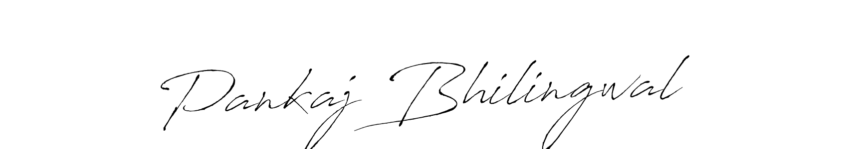 Design your own signature with our free online signature maker. With this signature software, you can create a handwritten (Antro_Vectra) signature for name Pankaj Bhilingwal. Pankaj Bhilingwal signature style 6 images and pictures png