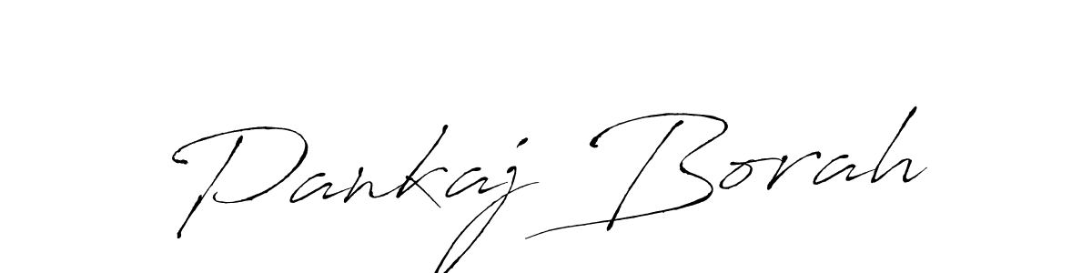 Pankaj Borah stylish signature style. Best Handwritten Sign (Antro_Vectra) for my name. Handwritten Signature Collection Ideas for my name Pankaj Borah. Pankaj Borah signature style 6 images and pictures png