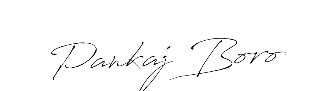 Design your own signature with our free online signature maker. With this signature software, you can create a handwritten (Antro_Vectra) signature for name Pankaj Boro. Pankaj Boro signature style 6 images and pictures png