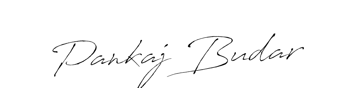 Design your own signature with our free online signature maker. With this signature software, you can create a handwritten (Antro_Vectra) signature for name Pankaj Budar. Pankaj Budar signature style 6 images and pictures png