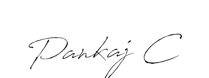 This is the best signature style for the Pankaj C name. Also you like these signature font (Antro_Vectra). Mix name signature. Pankaj C signature style 6 images and pictures png