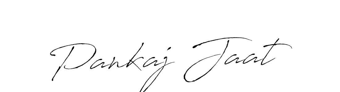 Create a beautiful signature design for name Pankaj Jaat. With this signature (Antro_Vectra) fonts, you can make a handwritten signature for free. Pankaj Jaat signature style 6 images and pictures png