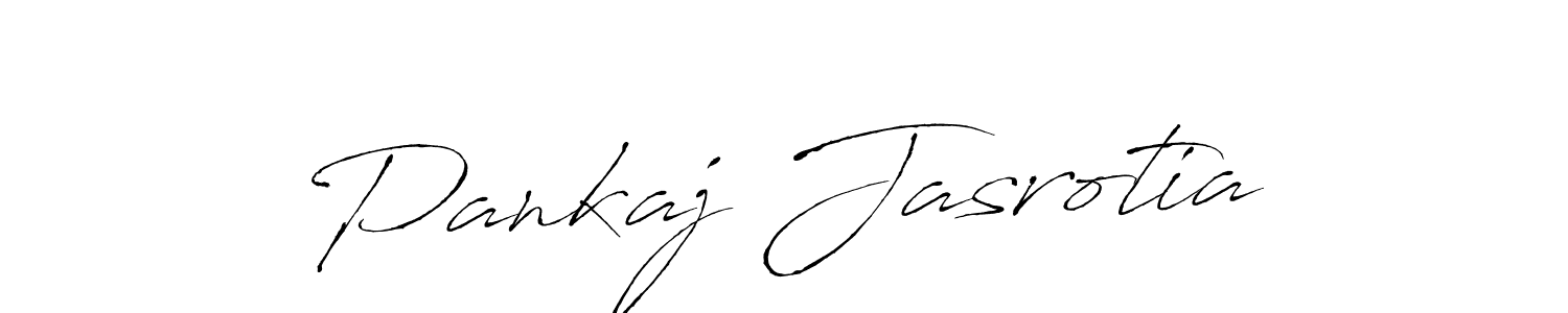 How to make Pankaj Jasrotia signature? Antro_Vectra is a professional autograph style. Create handwritten signature for Pankaj Jasrotia name. Pankaj Jasrotia signature style 6 images and pictures png
