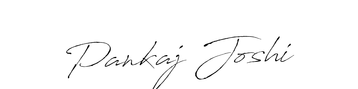 Create a beautiful signature design for name Pankaj Joshi. With this signature (Antro_Vectra) fonts, you can make a handwritten signature for free. Pankaj Joshi signature style 6 images and pictures png