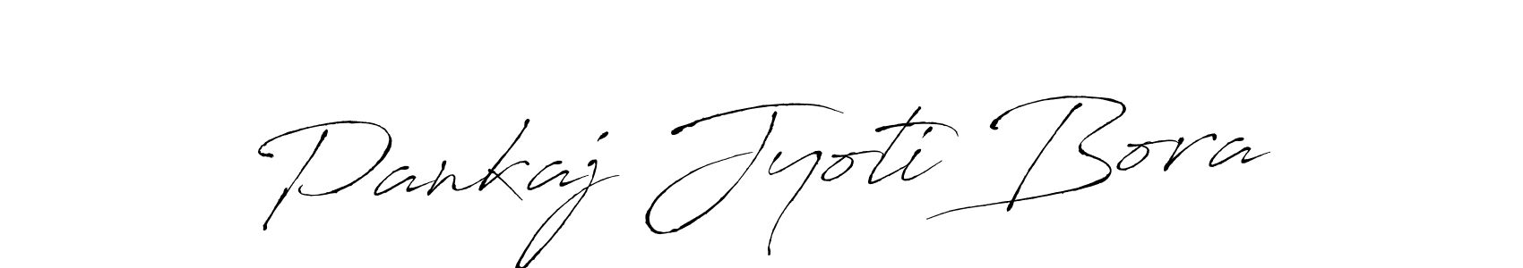 Antro_Vectra is a professional signature style that is perfect for those who want to add a touch of class to their signature. It is also a great choice for those who want to make their signature more unique. Get Pankaj Jyoti Bora name to fancy signature for free. Pankaj Jyoti Bora signature style 6 images and pictures png