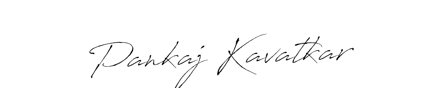 Antro_Vectra is a professional signature style that is perfect for those who want to add a touch of class to their signature. It is also a great choice for those who want to make their signature more unique. Get Pankaj Kavatkar name to fancy signature for free. Pankaj Kavatkar signature style 6 images and pictures png