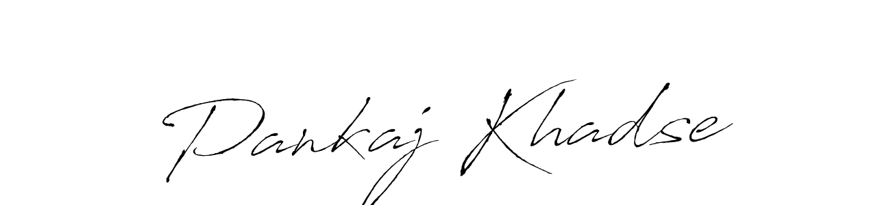 How to make Pankaj Khadse signature? Antro_Vectra is a professional autograph style. Create handwritten signature for Pankaj Khadse name. Pankaj Khadse signature style 6 images and pictures png