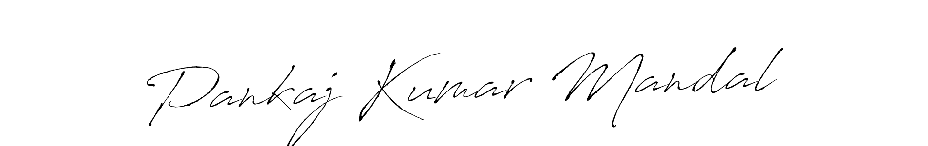 Design your own signature with our free online signature maker. With this signature software, you can create a handwritten (Antro_Vectra) signature for name Pankaj Kumar Mandal. Pankaj Kumar Mandal signature style 6 images and pictures png