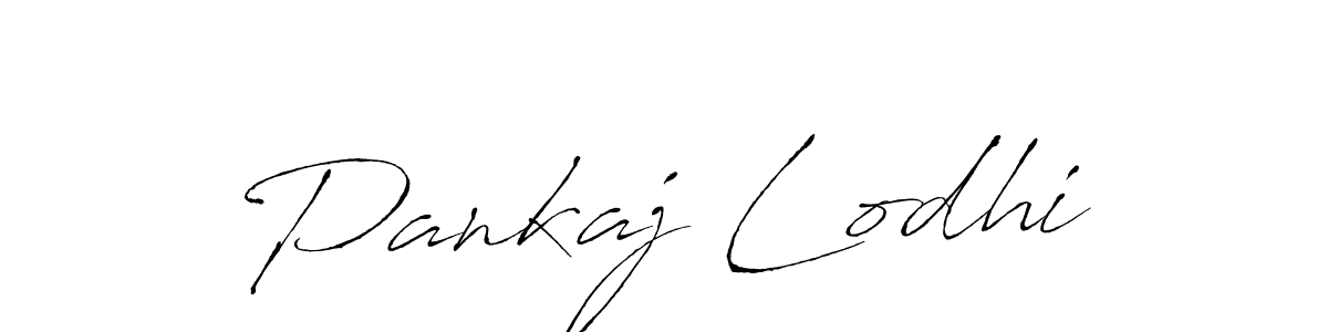 Make a beautiful signature design for name Pankaj Lodhi. With this signature (Antro_Vectra) style, you can create a handwritten signature for free. Pankaj Lodhi signature style 6 images and pictures png