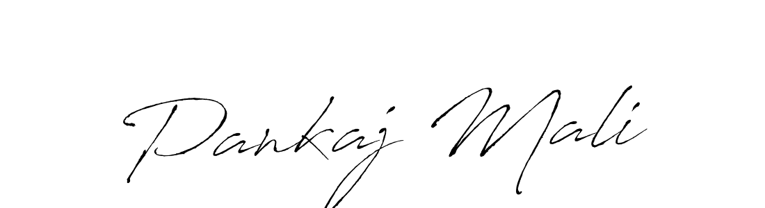 You should practise on your own different ways (Antro_Vectra) to write your name (Pankaj Mali) in signature. don't let someone else do it for you. Pankaj Mali signature style 6 images and pictures png