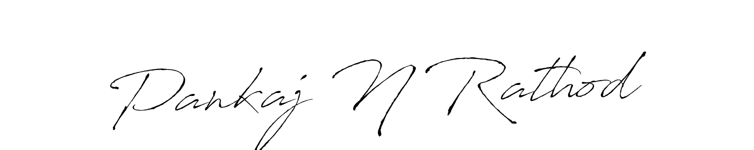 Also we have Pankaj N Rathod name is the best signature style. Create professional handwritten signature collection using Antro_Vectra autograph style. Pankaj N Rathod signature style 6 images and pictures png