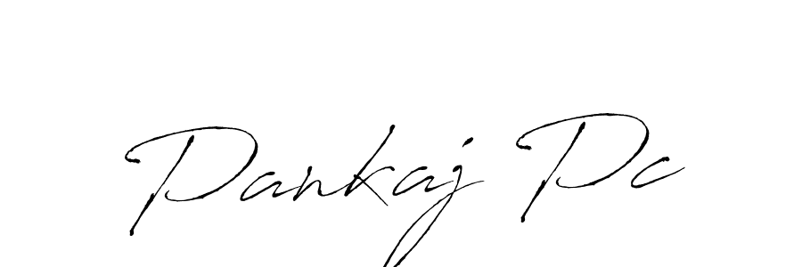 You should practise on your own different ways (Antro_Vectra) to write your name (Pankaj Pc) in signature. don't let someone else do it for you. Pankaj Pc signature style 6 images and pictures png