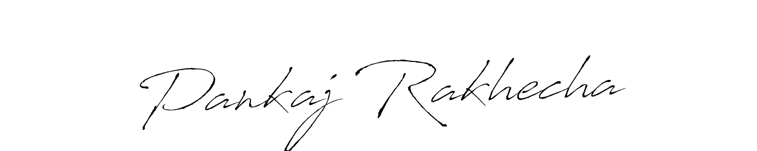 You should practise on your own different ways (Antro_Vectra) to write your name (Pankaj Rakhecha) in signature. don't let someone else do it for you. Pankaj Rakhecha signature style 6 images and pictures png