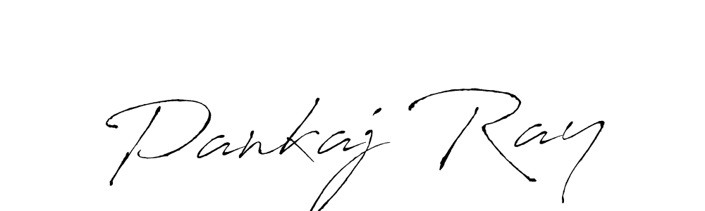 How to make Pankaj Ray name signature. Use Antro_Vectra style for creating short signs online. This is the latest handwritten sign. Pankaj Ray signature style 6 images and pictures png