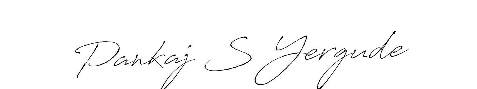 if you are searching for the best signature style for your name Pankaj S Yergude. so please give up your signature search. here we have designed multiple signature styles  using Antro_Vectra. Pankaj S Yergude signature style 6 images and pictures png