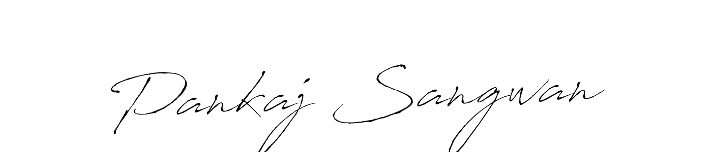 You should practise on your own different ways (Antro_Vectra) to write your name (Pankaj Sangwan) in signature. don't let someone else do it for you. Pankaj Sangwan signature style 6 images and pictures png