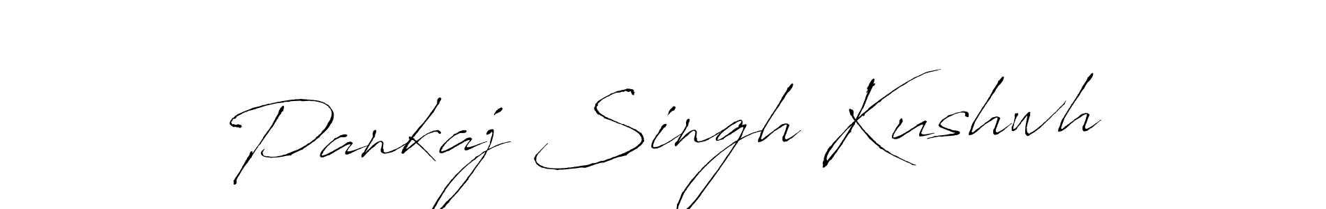 Design your own signature with our free online signature maker. With this signature software, you can create a handwritten (Antro_Vectra) signature for name Pankaj Singh Kushwh. Pankaj Singh Kushwh signature style 6 images and pictures png