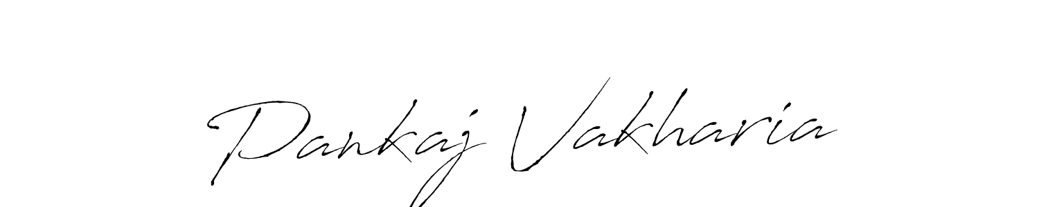 Also we have Pankaj Vakharia name is the best signature style. Create professional handwritten signature collection using Antro_Vectra autograph style. Pankaj Vakharia signature style 6 images and pictures png