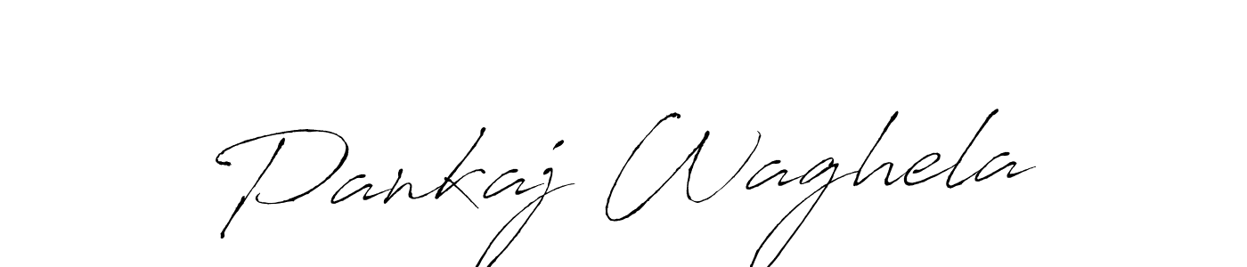 Design your own signature with our free online signature maker. With this signature software, you can create a handwritten (Antro_Vectra) signature for name Pankaj Waghela. Pankaj Waghela signature style 6 images and pictures png