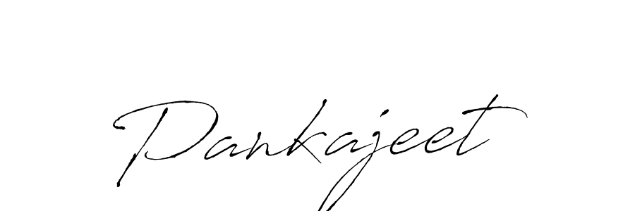 How to make Pankajeet signature? Antro_Vectra is a professional autograph style. Create handwritten signature for Pankajeet name. Pankajeet signature style 6 images and pictures png