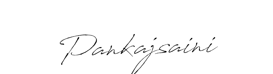 Design your own signature with our free online signature maker. With this signature software, you can create a handwritten (Antro_Vectra) signature for name Pankajsaini. Pankajsaini signature style 6 images and pictures png
