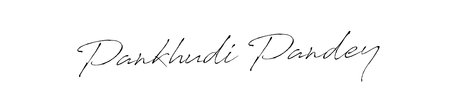 Pankhudi Pandey stylish signature style. Best Handwritten Sign (Antro_Vectra) for my name. Handwritten Signature Collection Ideas for my name Pankhudi Pandey. Pankhudi Pandey signature style 6 images and pictures png