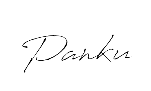 How to make Panku signature? Antro_Vectra is a professional autograph style. Create handwritten signature for Panku name. Panku signature style 6 images and pictures png