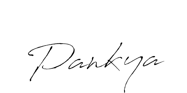 Also we have Pankya name is the best signature style. Create professional handwritten signature collection using Antro_Vectra autograph style. Pankya signature style 6 images and pictures png
